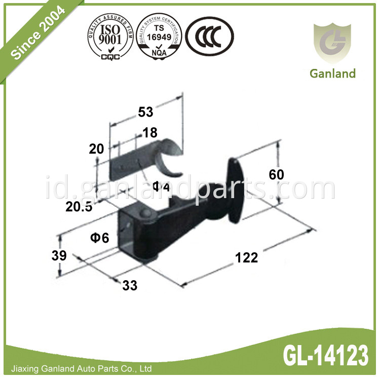 rubber toggle latch